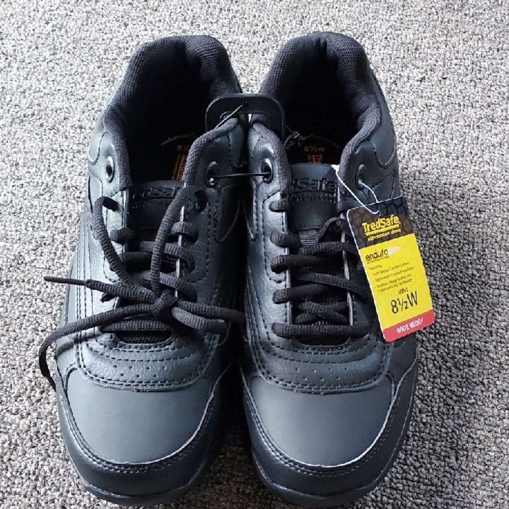 TredSafe EnduroPro Black Men's Work Shoes